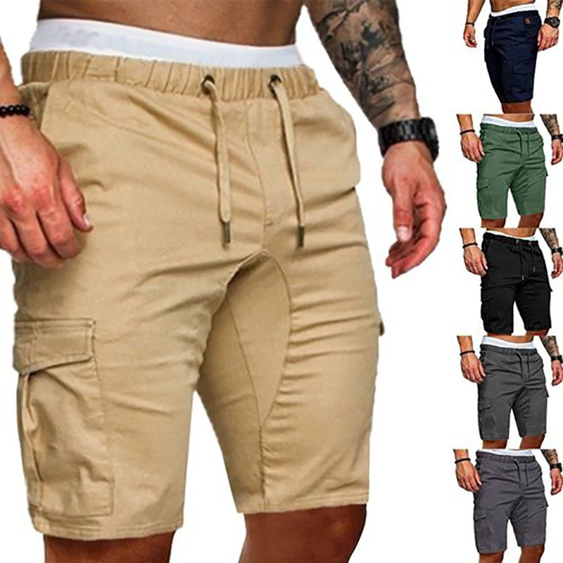 Bermudas casuais homens verão