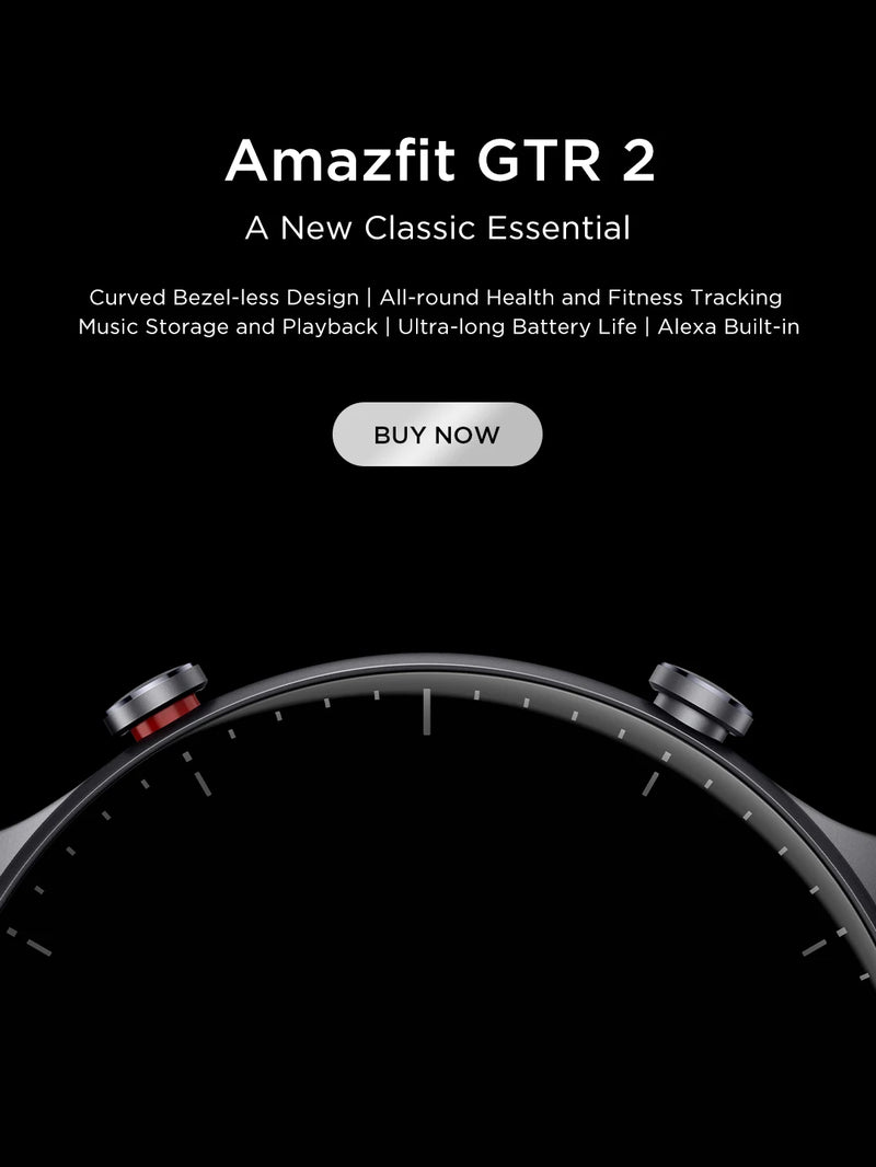 Amazfit-Smartwatch GTR 2 com autonomia de bateria ultra longa incorporada, telefone Android e iOS, Alexa, nova versão