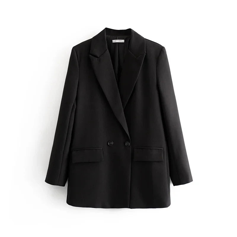 Blazer Feminino de escritório, casaco de moda